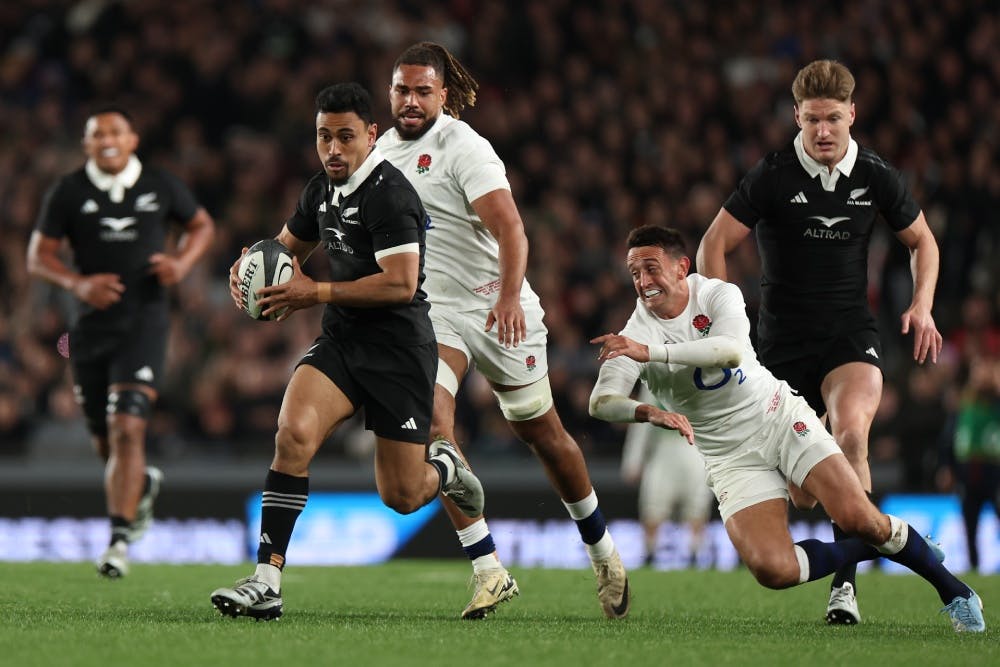 The All Blacks came back to take down England in Auckland. Photo: Getty Images