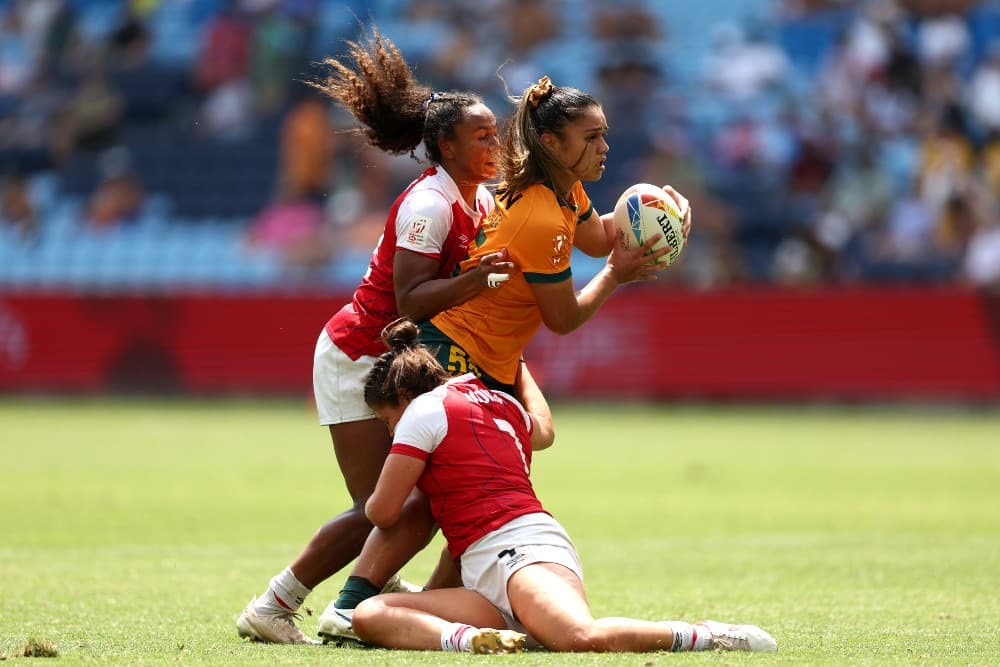 Alysia Lefau-Fakaosilea was always destined to play Rugby. Photo: Getty Images