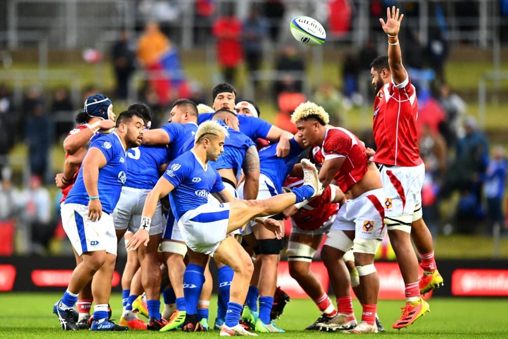 Samoa rebounded with a win over Tonga. Photo: Getty Images