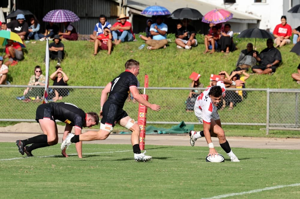 Tonga completed the sweep over Canada. Photo: AFP