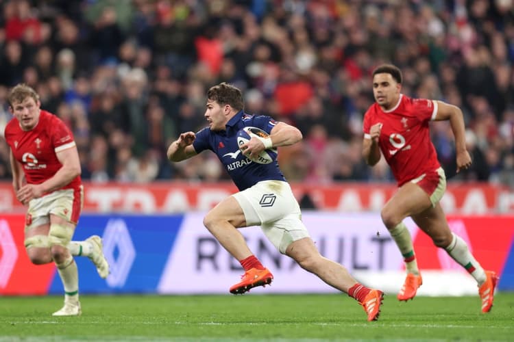 Antoine Dupont was incredible in France's win over Wales. Photo: Getty Images