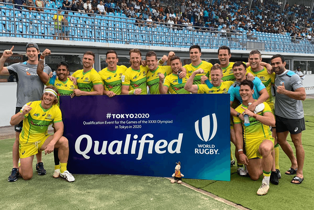 The Aussie Sevens men have secured their spot in the 2020 Tokyo Olympics. Photo: Supplied