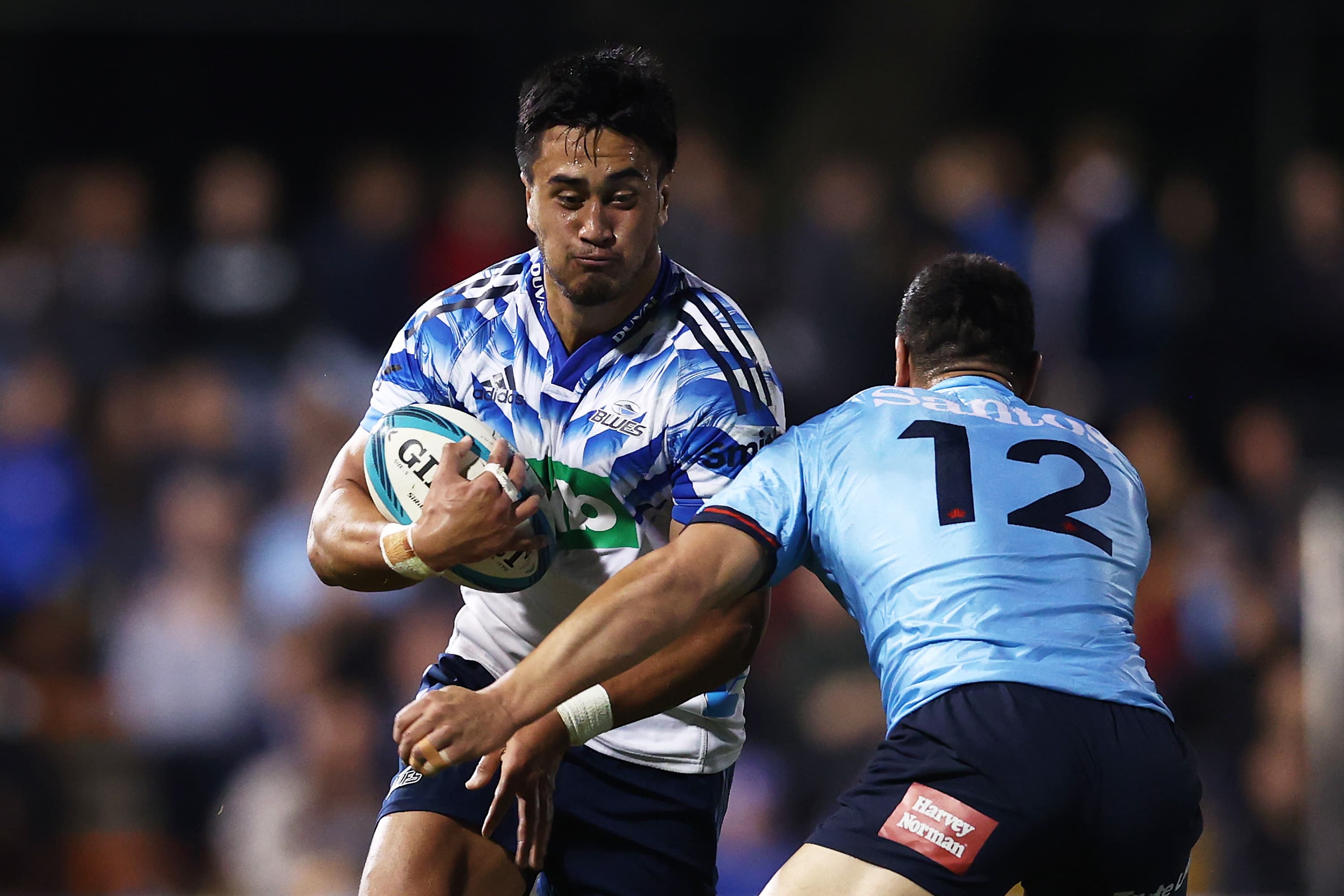 Tamati Tua on the other side of the fence: The Brumbies centre featuring for the Blues in 2022 against the Waratahs