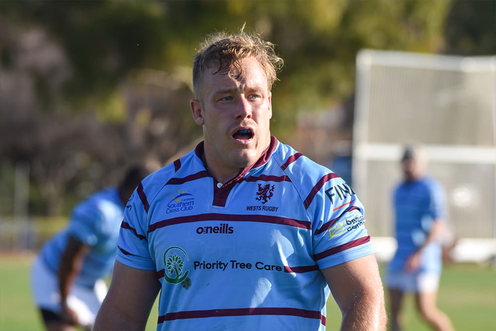 Brumbies' Harry Lloyd lining up for Wests. Photo: Brumbies Rugby