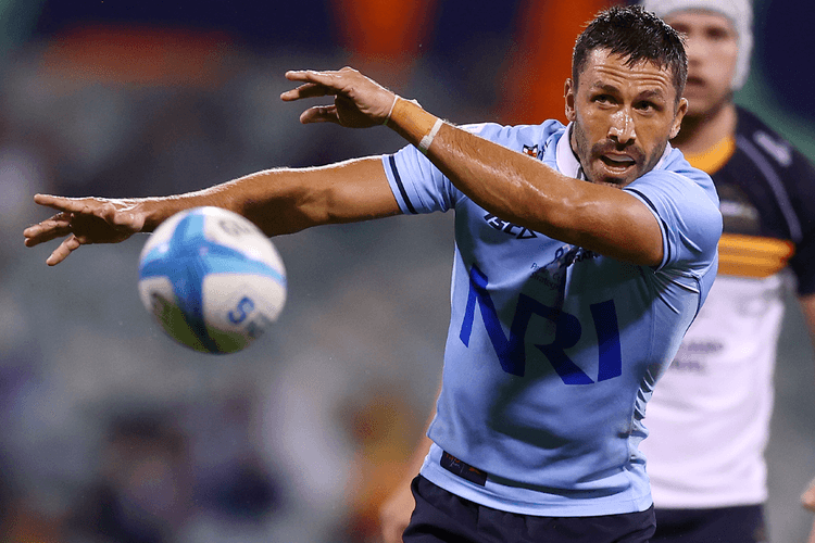 Jake Gordon is eager to see quality from the Waratahs in the trial against the Brumbies. Photo: Getty Images