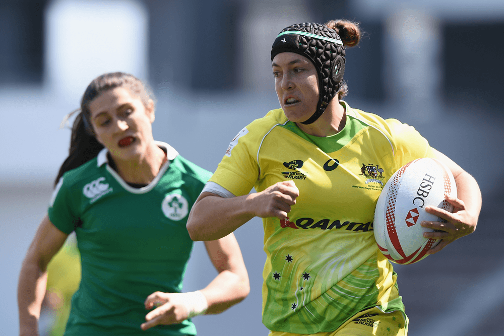 Emilee Cherry is hoping to return to the Sevens circuit. Photo: Getty Images