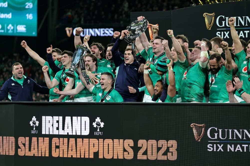 Ireland have claimed the Six Nations title, sealing the Grand Slam with a win over England. Photo: Getty Images