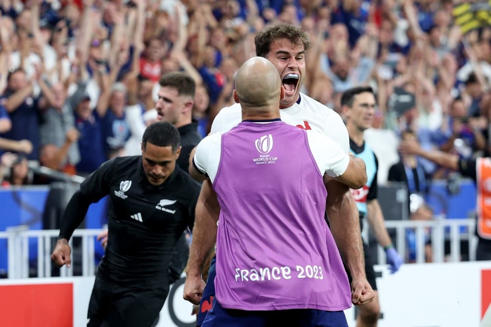 France outclassed the All Blacks to kick off Rugby World Cup 2023. Photo: Getty Images