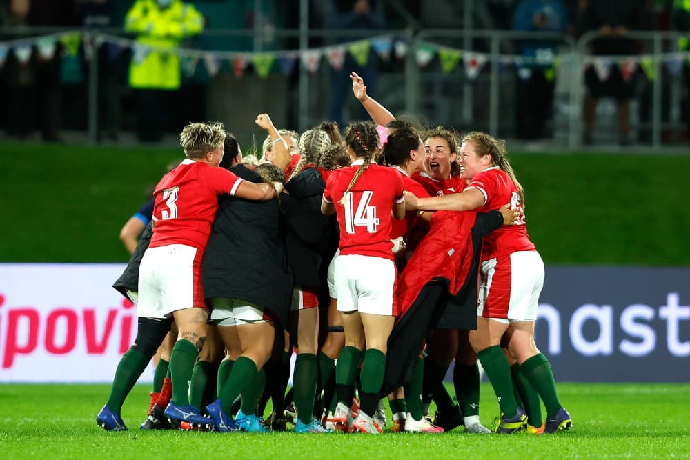 Wales have clinched a thriller to headline week one of action at Rugby World Cup 2021. Photo: Getty Images