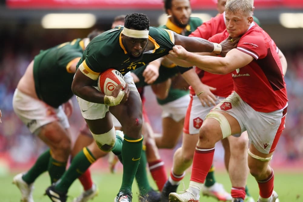 South African captain  admitted that it felt like "the first day back at school" as he joins Racing 92. Photo: Getty Images