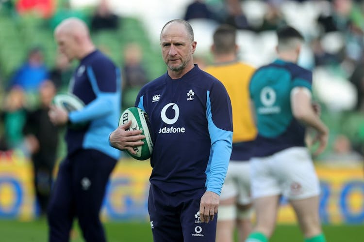 Mike Catt links up with the NSW Waratahs' coaching staff. Photo: Getty Images