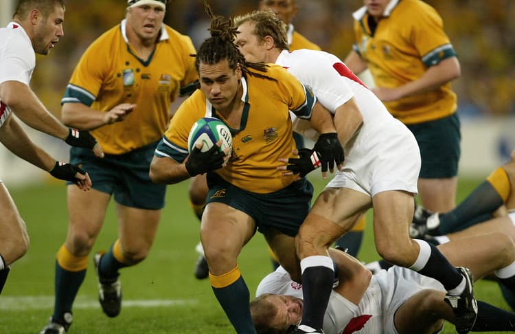 Wallabies great George Smith...an outing for the Classic Wallabies in Toowoomba