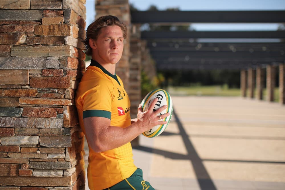 Michael Hooper says he was stitched up by his teammates. Photo: Getty Images