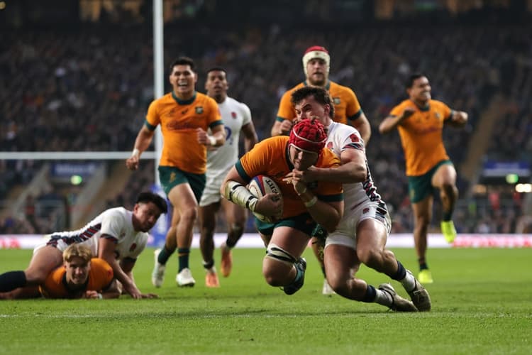 The Wallabies face England in London. Photo: Getty Images