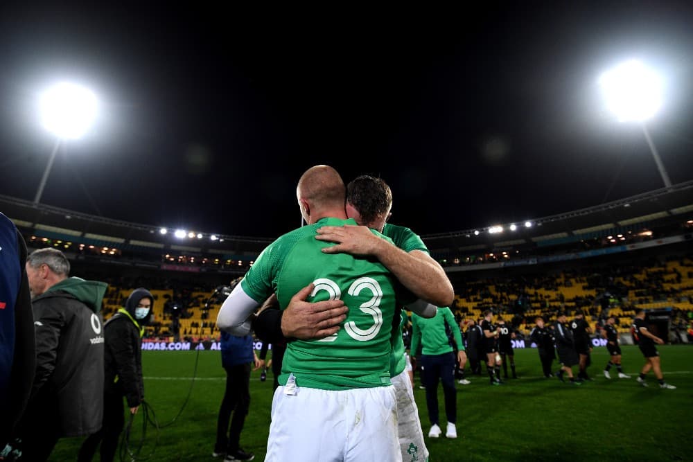 Ireland coach Andy Farrell believes the series win against New Zealand is his finest achievement. Photo: Getty Images