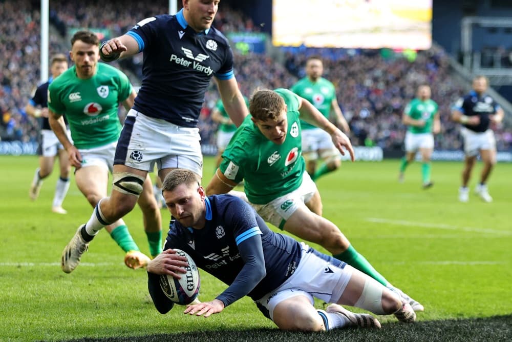 Finn Russell was one of several senior Scotland internationals left out of an experimental squad. Photo: Getty Images