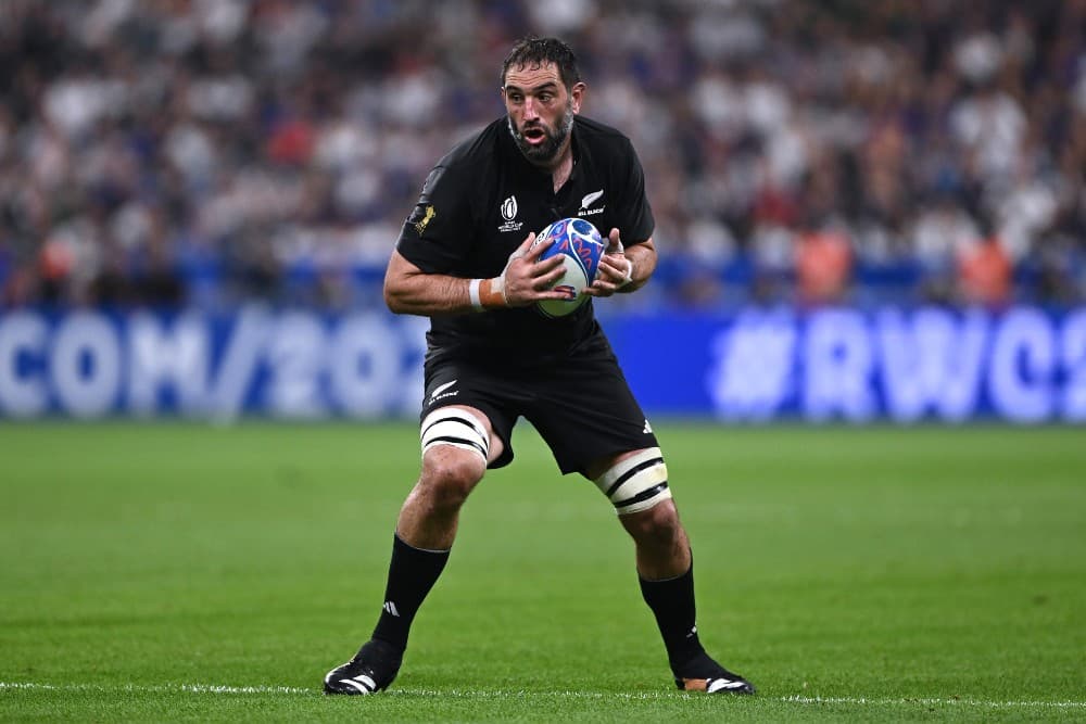 Sam Whitelock will equal the All Blacks cap record. Photo: Getty Images