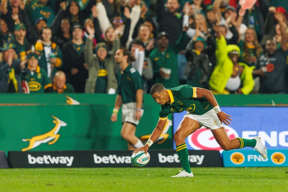 The Springboks have held on for victory over Argentina. Photo: Getty Images