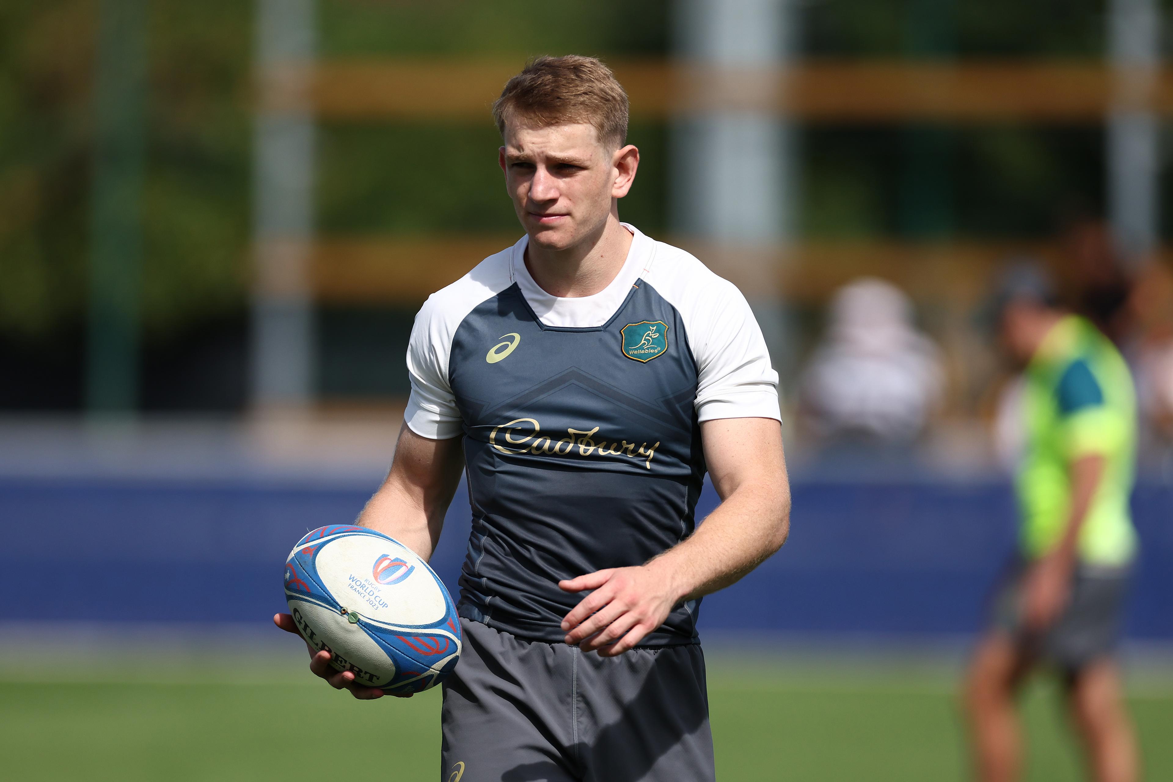 NSW Waratahs teen sensation Max Jorgensen is hungry to stay in Rugby Union as he looks to take advantage of the plethora of big events on the horizon. Photo: Getty Images