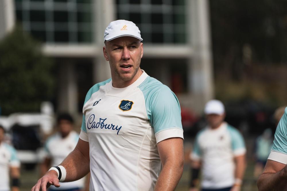 New call-up Angus Blyth is taking his sudden call-up with both hands. Photo: Julius Dimataga/Wallabies Media