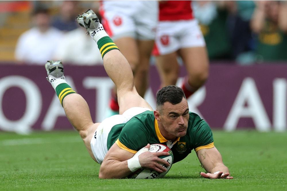 The Springboks cruised to victory over Wales. Photo: Getty Images