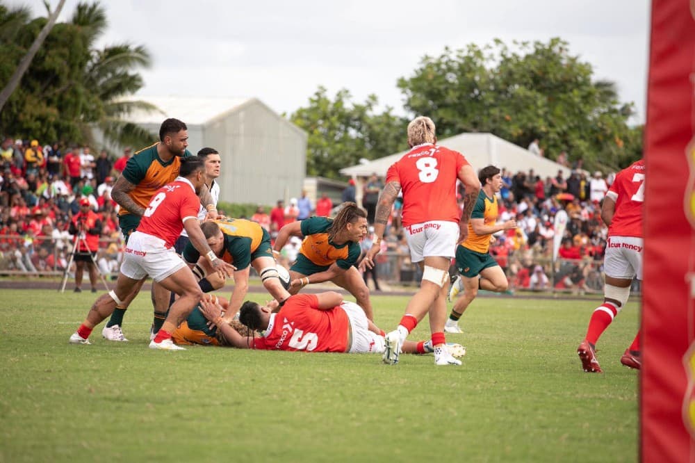 World Cup bolter  Issak Fines-Leleiwasa has earned his spot in the Wallabies side Photo: RA Media/Nick Holland