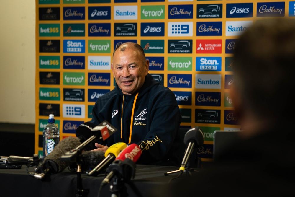 Eddie Jones has revealed his interest in coaching Japan Photo: Julius Dimataga/RA Media