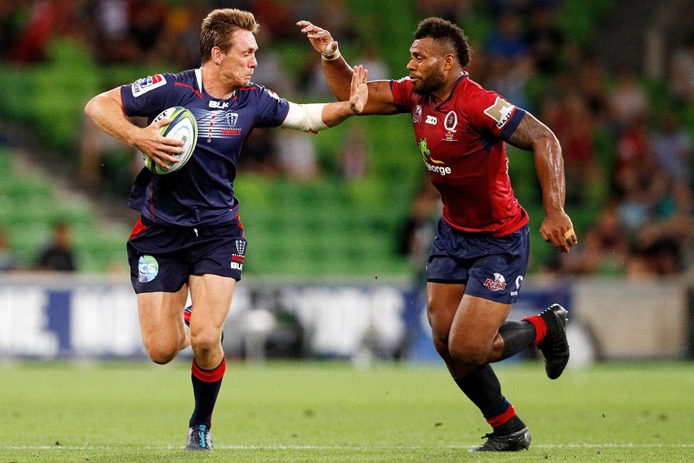 Dave Wessels joked that Dane Haylett-Petty might struggle to get back in the Rebels' team. Photo: Getty Images