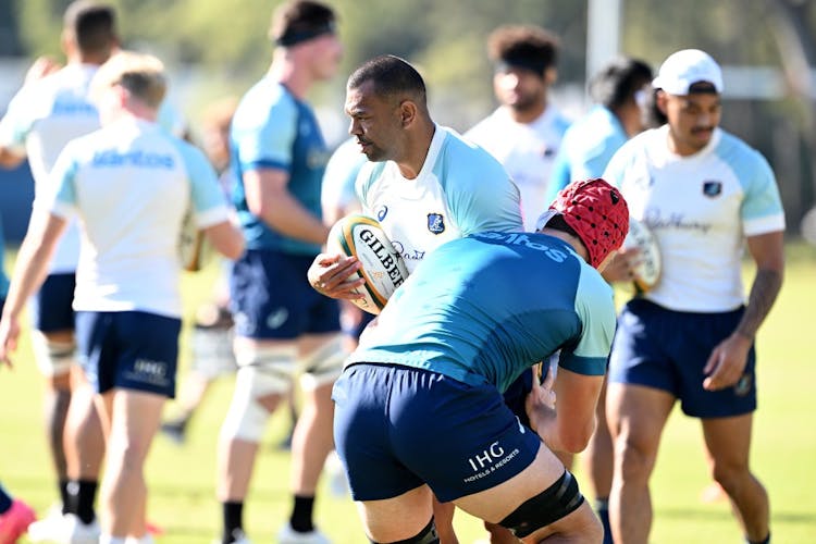 Kurtley Beale has suffered a suspected Achilles injury. Photo: Getty Images