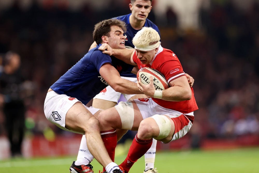 Wales are sweating on the fitness of No. 8 Aaron Wainwright. Photo: Getty Images