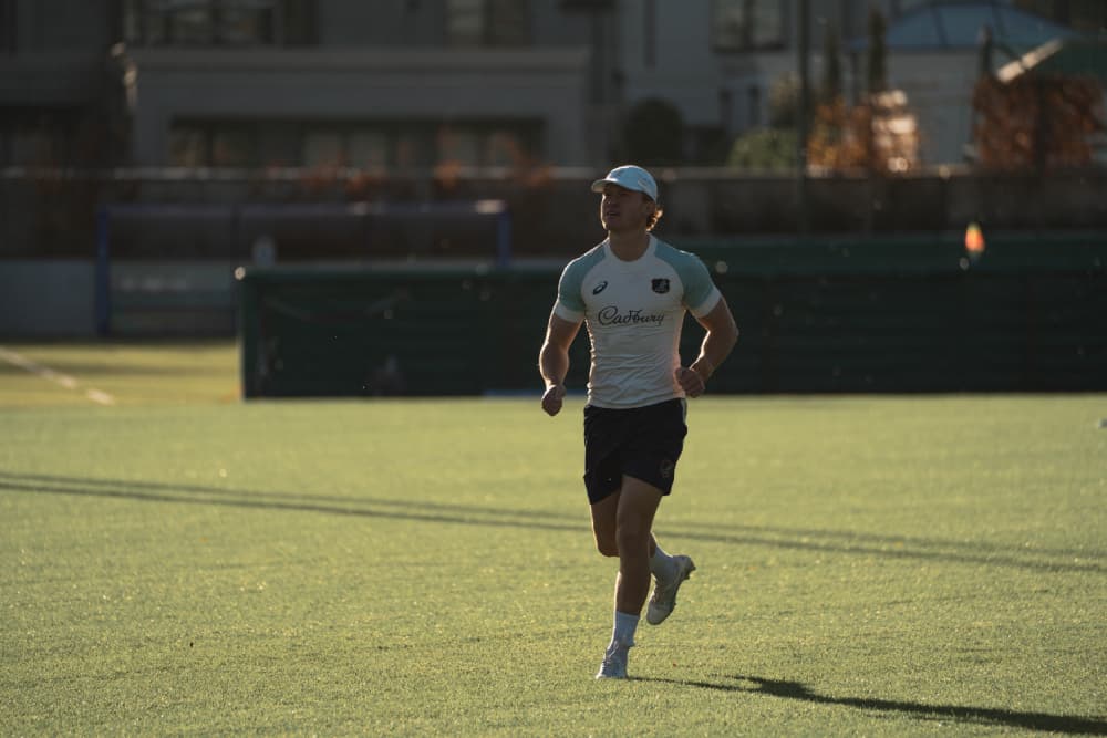 Tane Edmed joins the growing group of debutants for the Wallabies. Photo: Julius Dimataga/RA Media