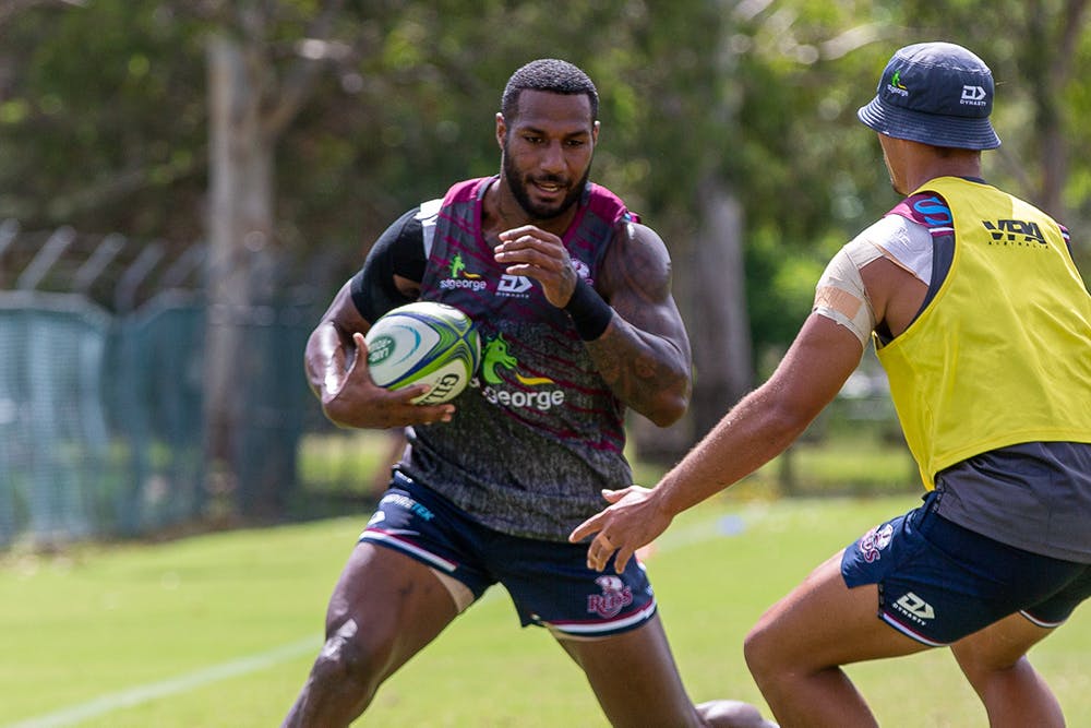 Vunivalu showed glimpses of class in his first rugby game for the Queensland Reds. Photo: QRU Media