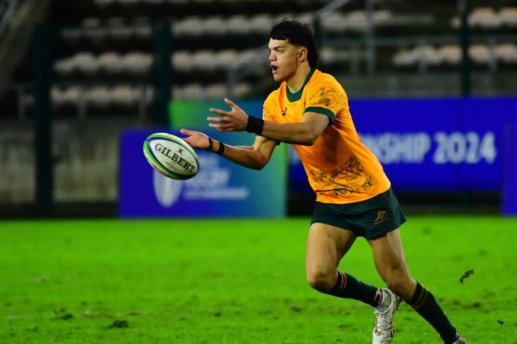 The Australia U20s must brave cyclonic conditions and a red-hot Ireland to advance to the semi-finals. Photo: Getty Images