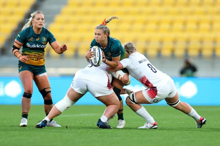 The Wallaroos have been drawn alongside red-hot favourites England for the 2025 World Cup. Photo: Getty Images