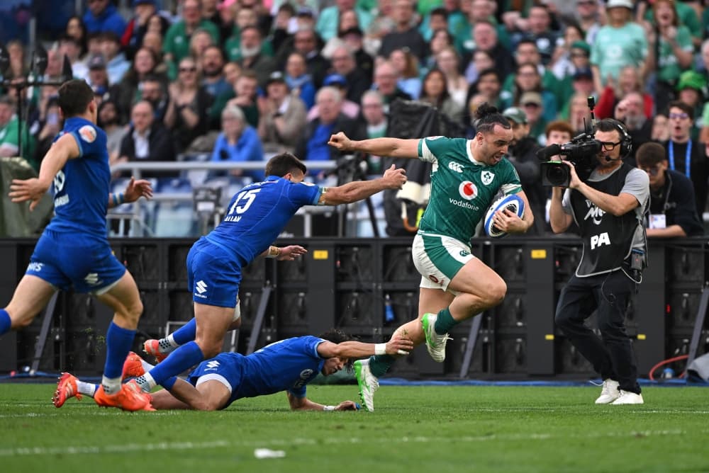 Ireland did their job and secured the win over Italy. Photo: Getty Images