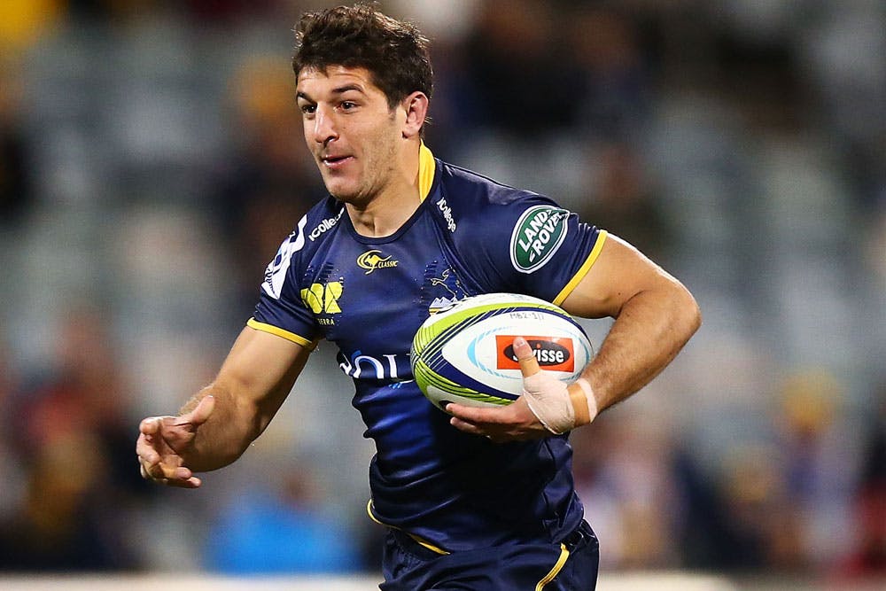 Tomas Cubelli during his time with the Brumbies