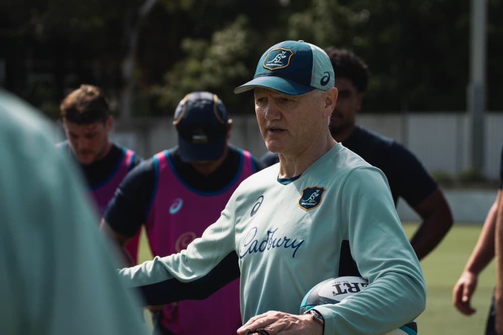 The Wallabies are willing to give Joe Schmidt, with the coach yet to make a call on his future. Photo: Julius Dimataga/RA Media