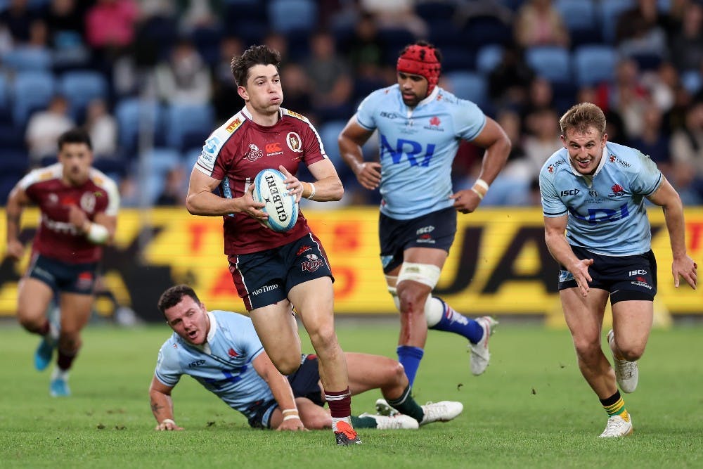 The Reds narrowly held on to defeat the Waratahs. Photo: Getty Images