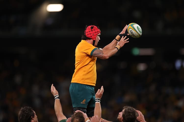 Darcy Swain will skipper Australia XV against Bristol. Photo: Getty Images