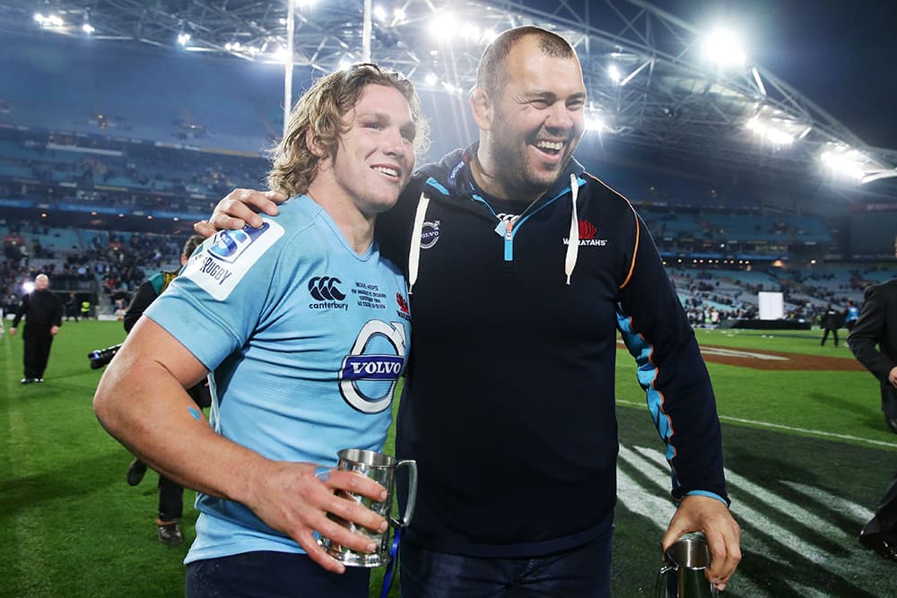 Michael Cheika has ruled out a return to the Waratahs. For now. Photo: Getty Images