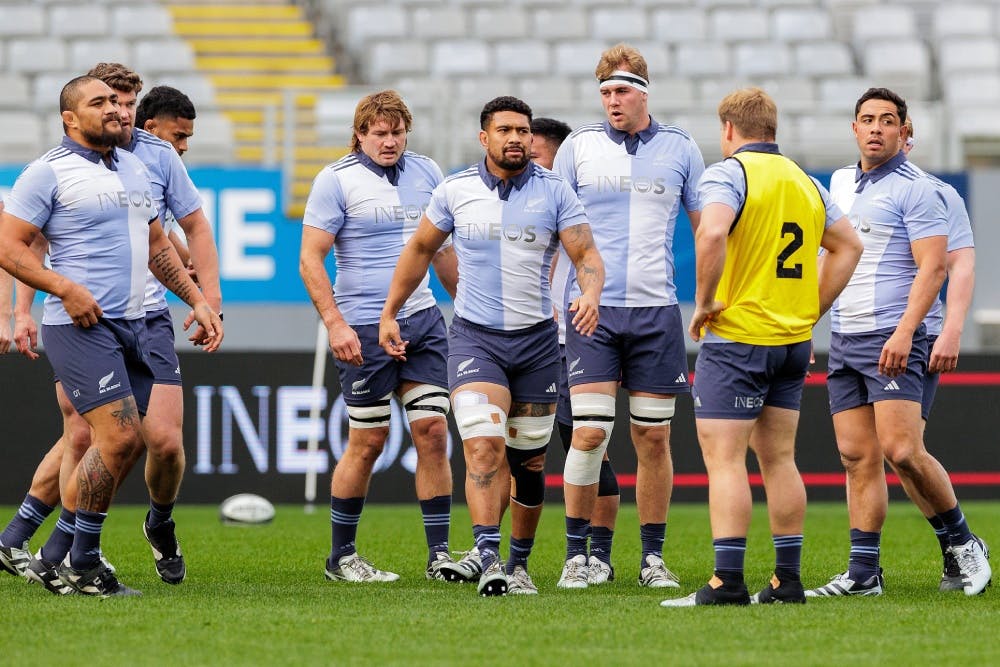 All Blacks coach Scott Robertson has sent a message to his pack after last week's defeat. Photo: Getty Images