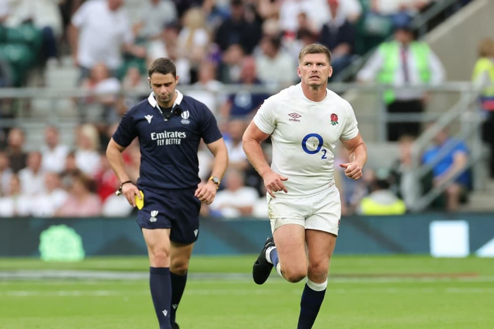 World Rugby has appealed the decision to clear Owen Farrell after his dangerous tackle. Photo: Getty Images