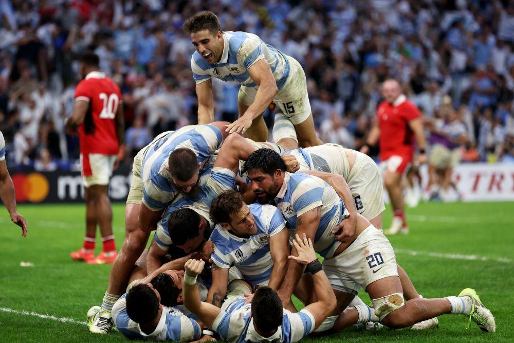 Argentina are the first time into the World Cup semi-finals. Photo: Getty Images