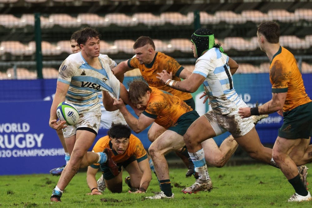 Australia U20s have been defeated by Argentina and the conditions in Cape Town. Photo: World Rugby