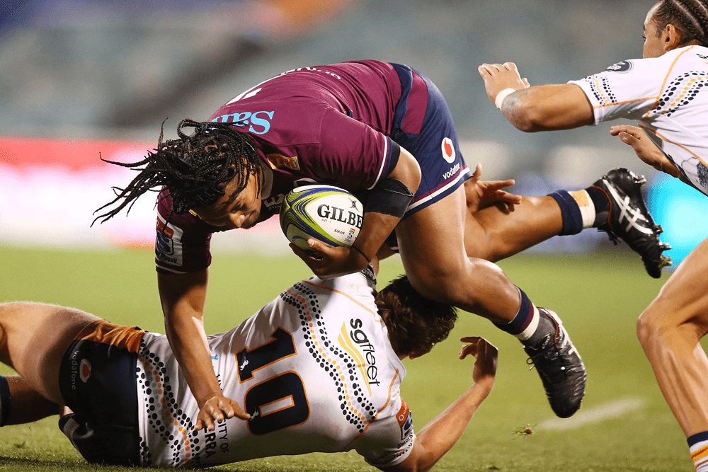 Brandon Paenga-Amosa in action for the Reds. Photo: Getty Images