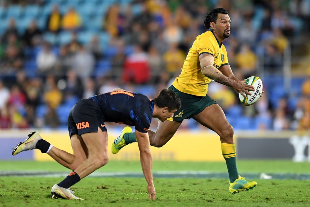 Kurtley Beale is likely to move to 12 this weekend. Photo: Getty Images