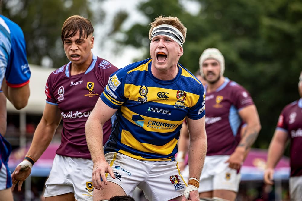 Easts' Will Beirne Photo: Brendan Hertel/Reds Rugby