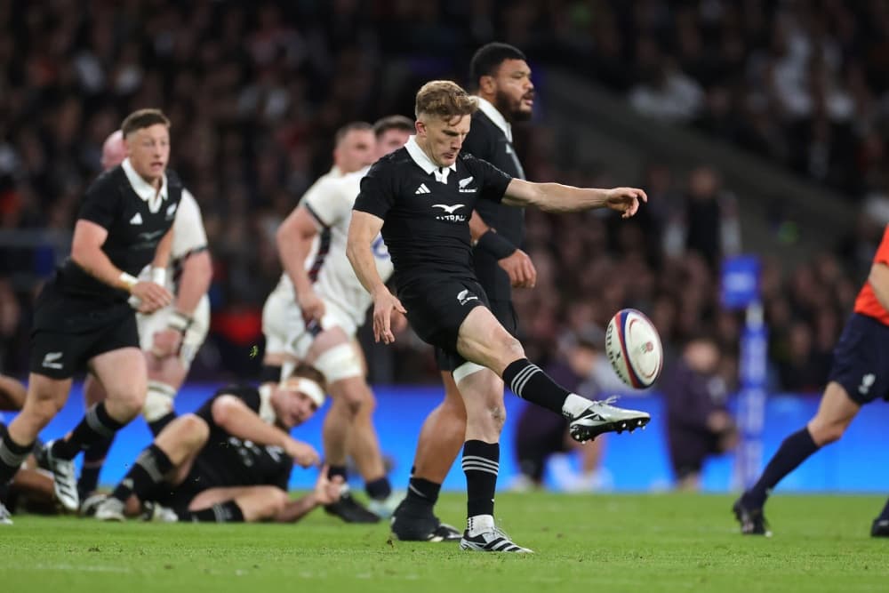 Damian McKenzie returns to flyhalf for NZ against Ireland. Photo: Getty Images