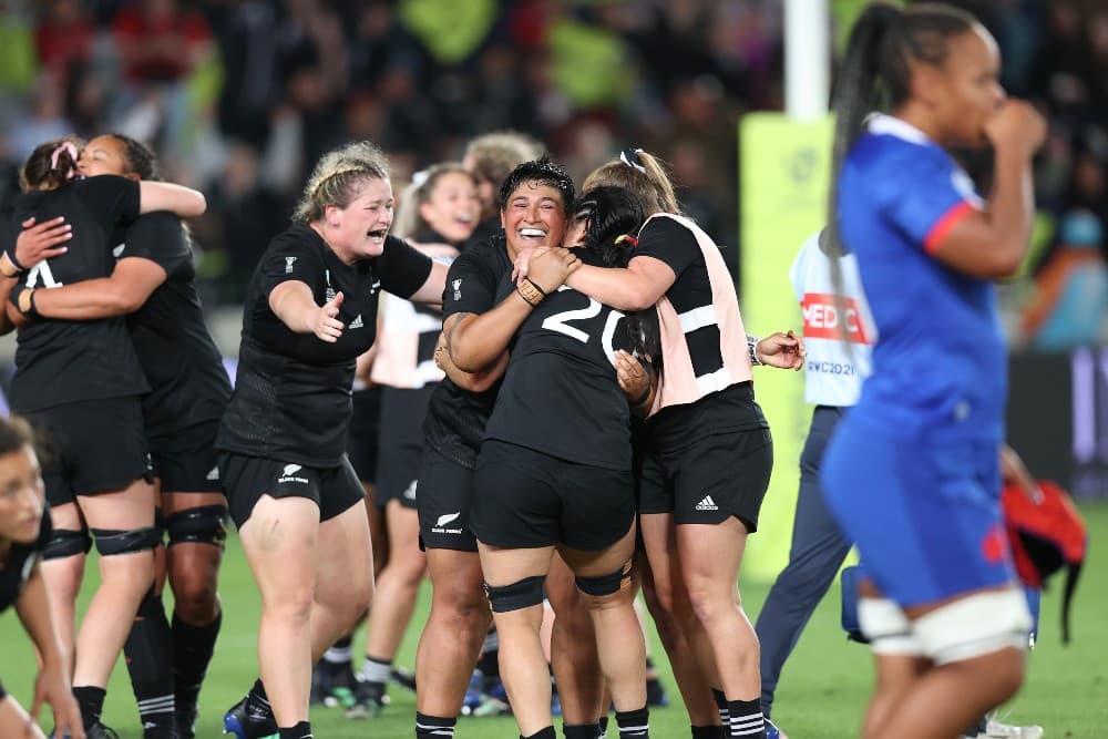 The Black Ferns have held on for victory against France. Photo: Getty Images