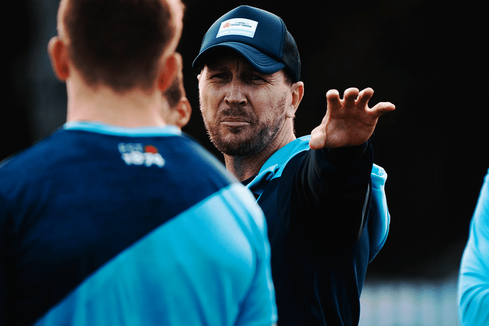 Jason Gilmore (pictured) and Chris Whitaker will take over as interim coaches | NSW Rugby